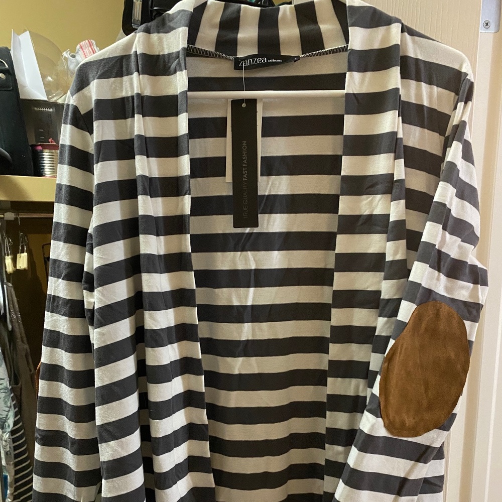 Ladies Striped cardigan